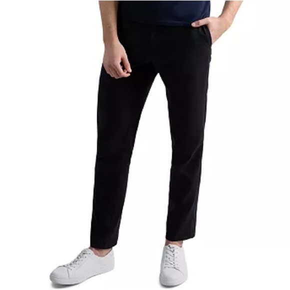 Kenneth Cole Black Linen Pants Men’s Size M - Picture 1 of 5